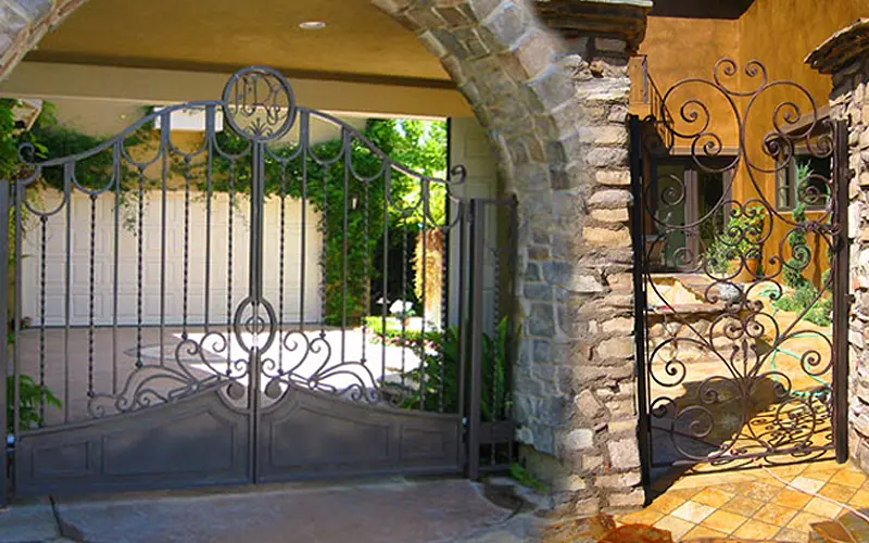 Wrought Iron Gate San Clemente