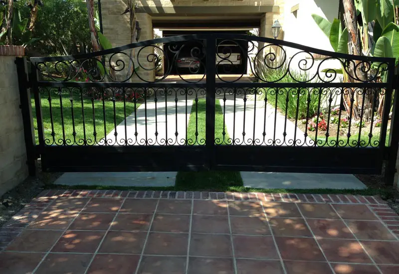 Custom Decorative & Wrought Iron Entry Gates Brea, CA