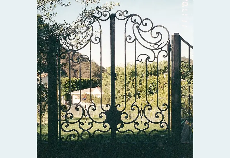 Outdoor Iron Walkway Gate & Fence for La Palma, CA