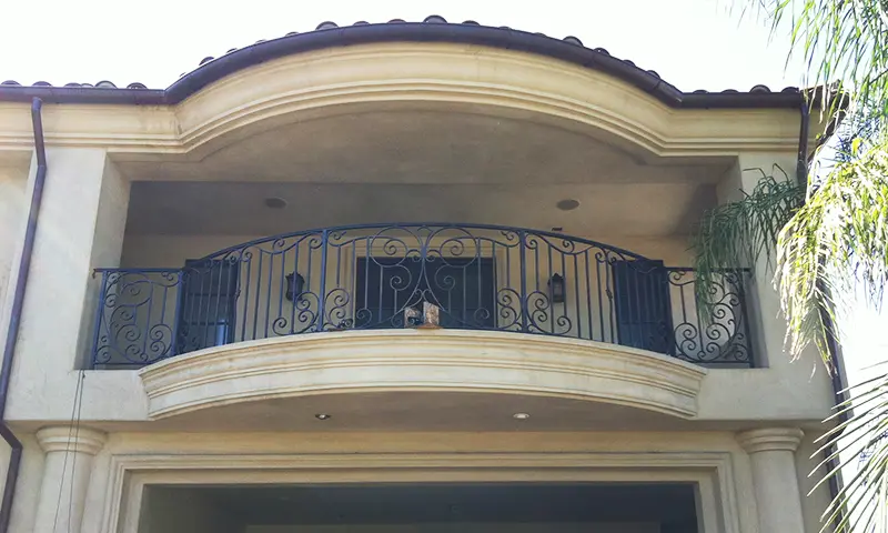 Long French Iron Balcony Railings near Anaheim, CA