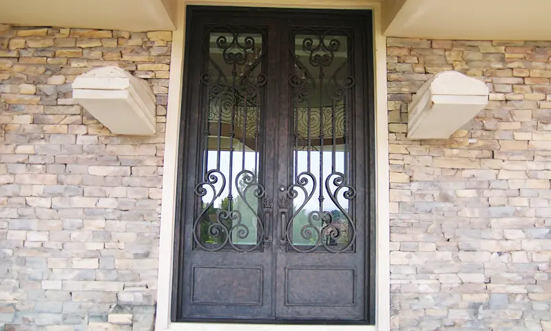 Custom Designed Iron Entry Doors La Habra, California